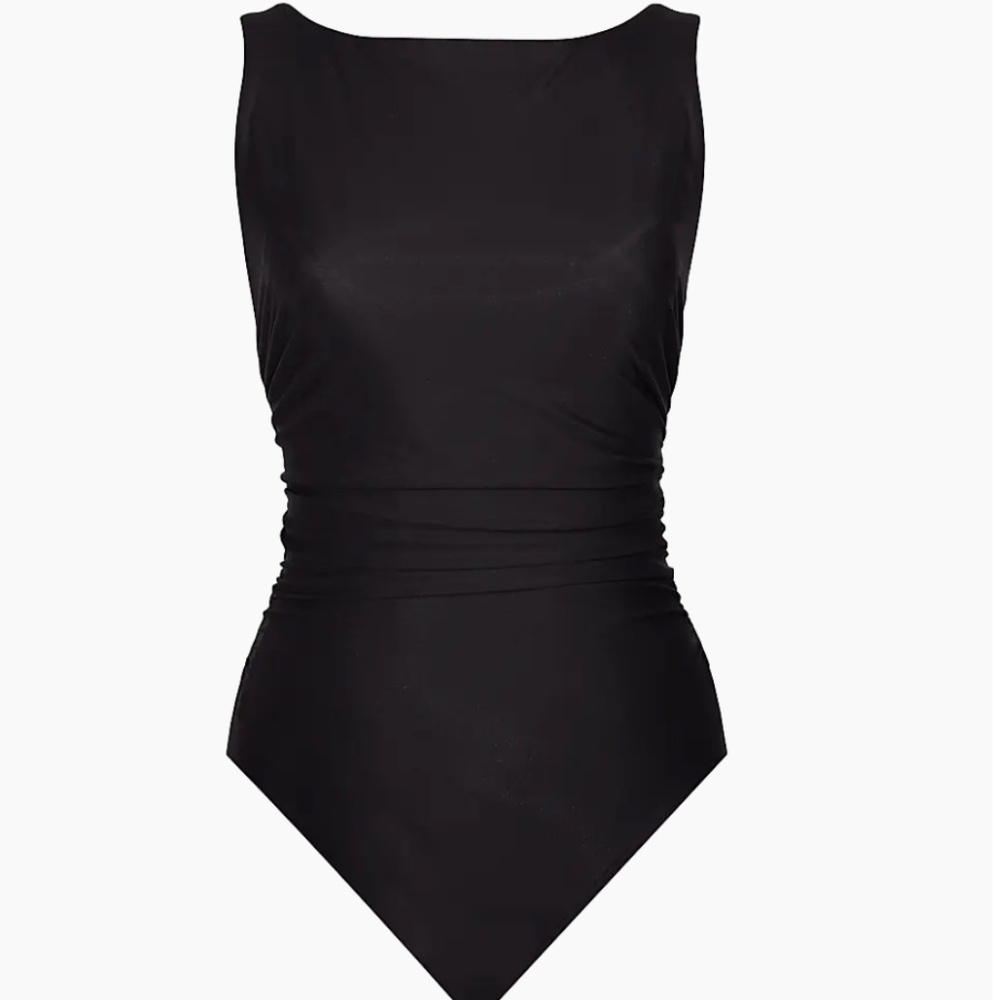 Miraclesuit Black One Piece Swimsuit